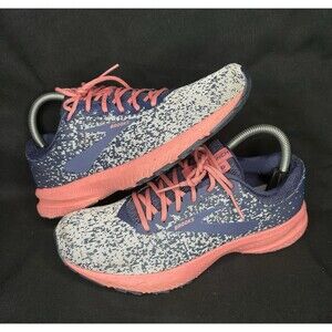 Brooks Launch 6 Women's Size 8.5 Purple Coral Running Shoes Sneakers 1202851B422